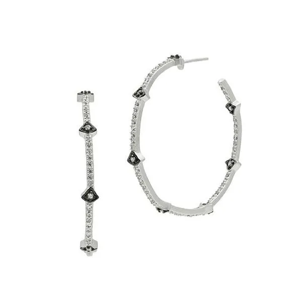 Freida Rothman Signature Hoop Earrings Aires Jewelers Morris Plains, NJ