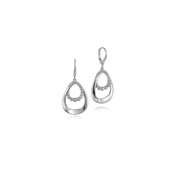 Gabriel & Co Silver Earrings Aires Jewelers Morris Plains, NJ