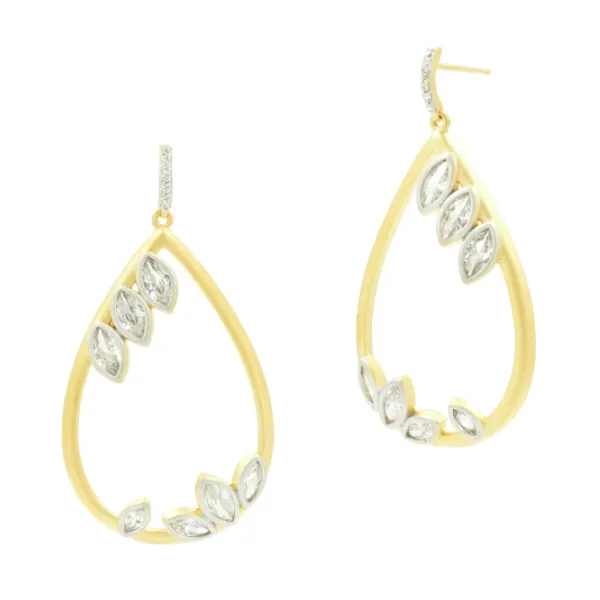 Freida Rothman Fleur Bloom Earrings Aires Jewelers Morris Plains, NJ