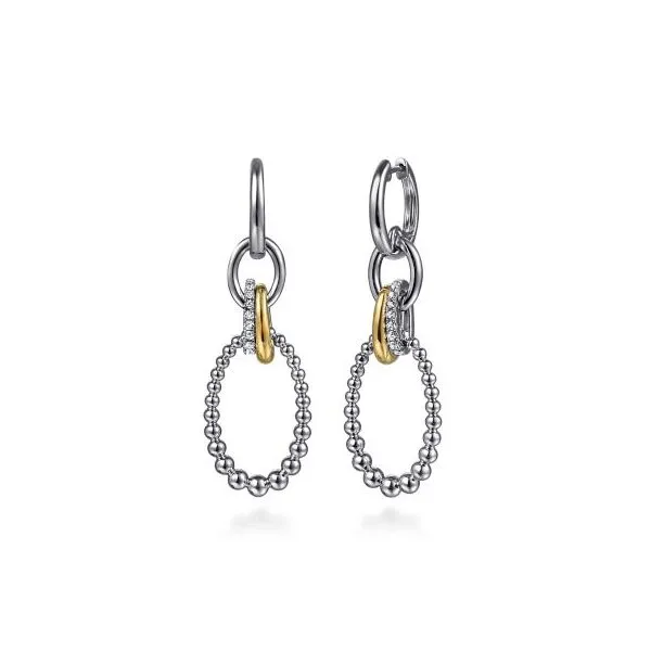 Gabriel & Co Sterling Silver and Yellow Gold Aires Jewelers Morris Plains, NJ