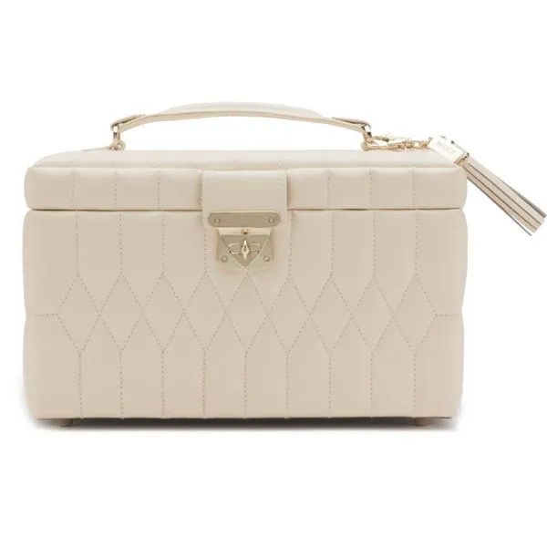 Wolf Caroline Medium Jewelry Case - Ivory Aires Jewelers Morris Plains, NJ