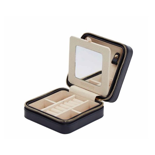 Maira Small Zip Jewelry Travel Case Image 2 Aires Jewelers Morris Plains, NJ