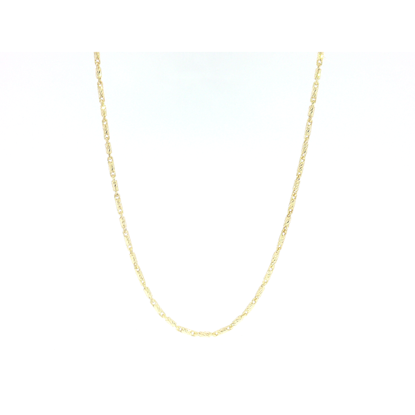 Yellow Gold Raso Chain Necklace Aires Jewelers Morris Plains, NJ