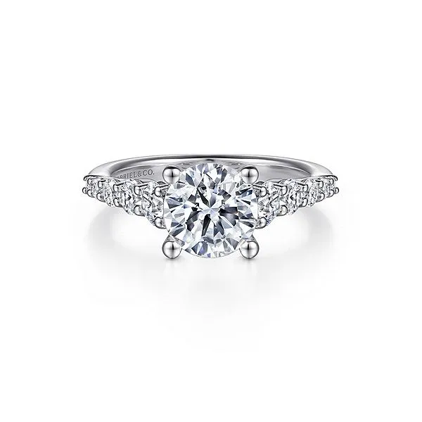 Gabriel & Co Engagement Ring Mounting Aires Jewelers Morris Plains, NJ