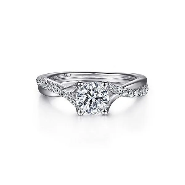 Gabriel & Co Engagement Ring Mounting Aires Jewelers Morris Plains, NJ