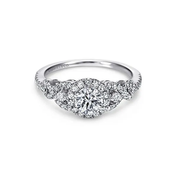 Gabriel & Co Engagement Ring Mounting Aires Jewelers Morris Plains, NJ