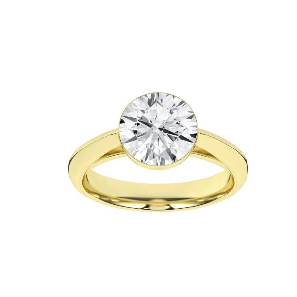 Gorgeous Seamless™ Solitaire Round LGD Ring Albert's Jewelers Kingsland, GA