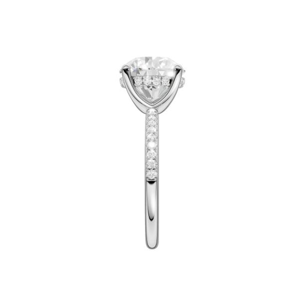 14Kt White Gold And Adorned With A Total Of 4 1/4 Ctw Of Lab Grown Revelation Diamonds. Image 2 Albert's Jewelers Kingsland, GA