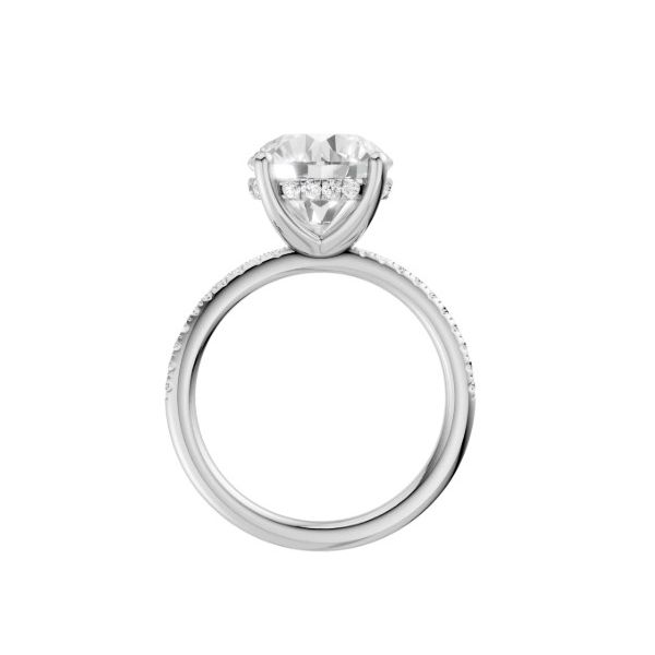 14Kt White Gold And Adorned With A Total Of 4 1/4 Ctw Of Lab Grown Revelation Diamonds. Image 3 Albert's Jewelers Kingsland, GA