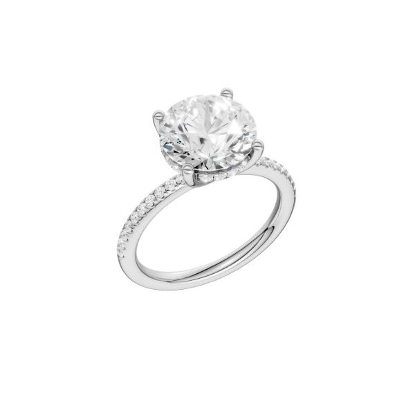14Kt White Gold And Adorned With A Total Of 4 1/4 Ctw Of Lab Grown Revelation Diamonds. Image 4 Albert's Jewelers Kingsland, GA