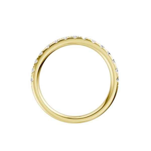 Tulip Head Matching Wedding Band Image 2 Albert's Jewelers Kingsland, GA