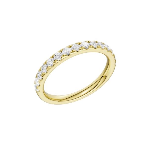 Tulip Head Matching Wedding Band Image 4 Albert's Jewelers Kingsland, GA