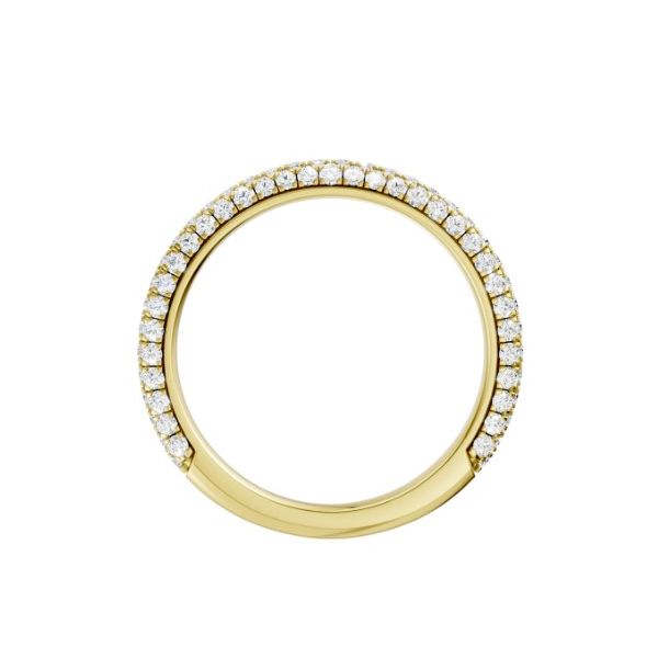 Hidden Halo Pave Matching Band Image 2 Albert's Jewelers Kingsland, GA