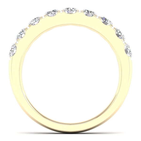 14Kt Yellow Gold 1.00Ctw Lab Grown Diamond Wedding Band, Prong Set Image 2 Albert's Jewelers Kingsland, GA