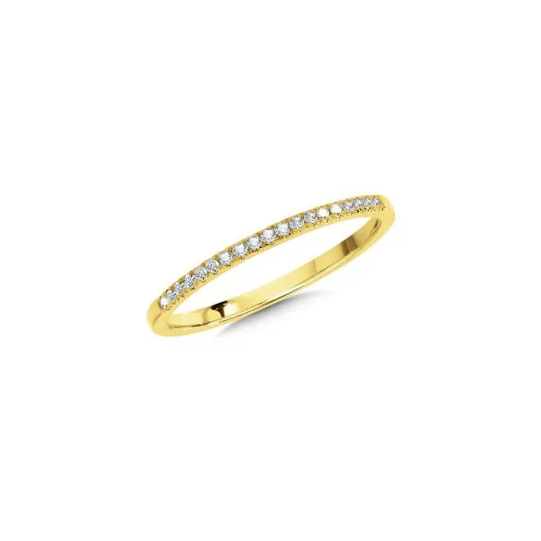 10K Yellow Gold Diamond Stackable Band Albert's Jewelers Kingsland, GA