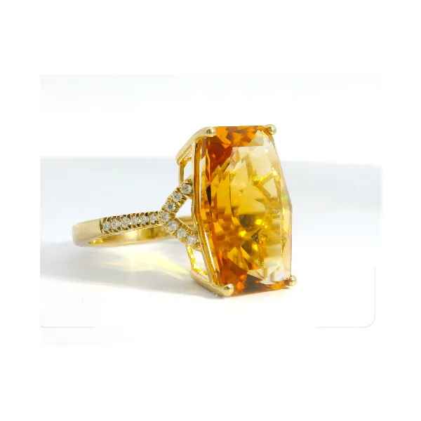 Colored Stone Fashion Ring Image 2 Albert's Jewelers Kingsland, GA