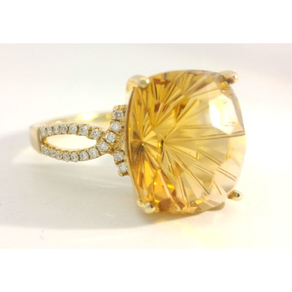 Colored Stone Fashion Ring Image 2 Albert's Jewelers Kingsland, GA