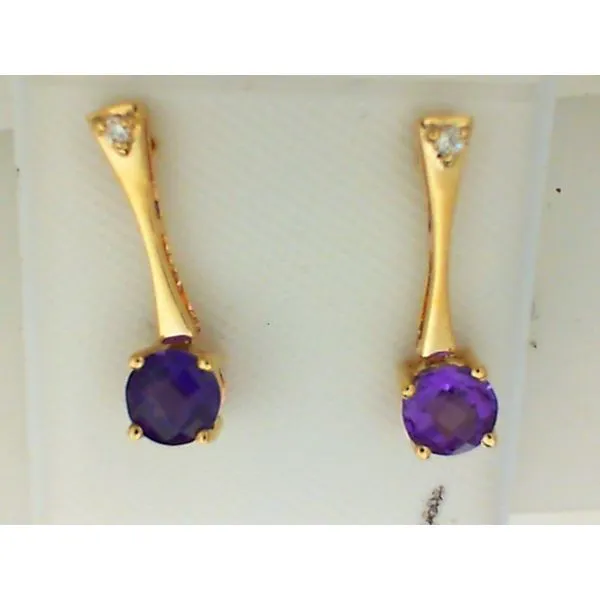 Colored Stone Earrings similar item image