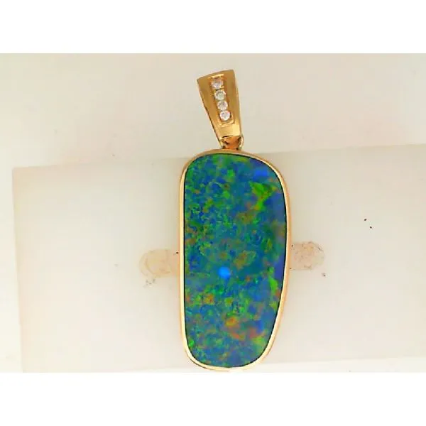 Colored Stone Pendant Albert's Jewelers Kingsland, GA