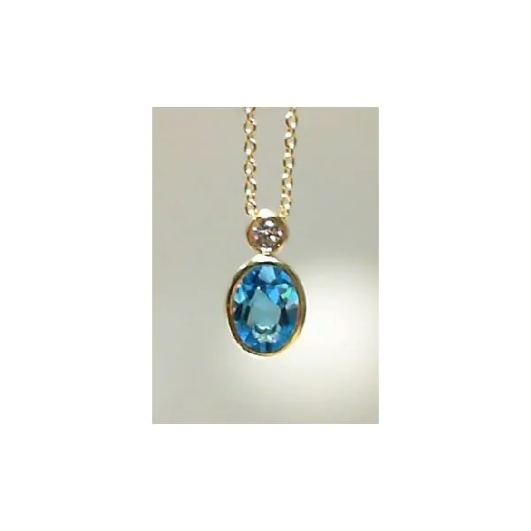 Colored Stone Pendant Albert's Jewelers Kingsland, GA
