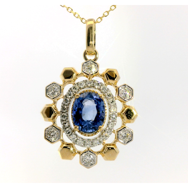 Colored Stone Pendant Albert's Jewelers Kingsland, GA