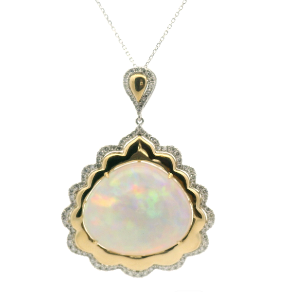 Colored Stone Pendant Image 2 Albert's Jewelers Kingsland, GA
