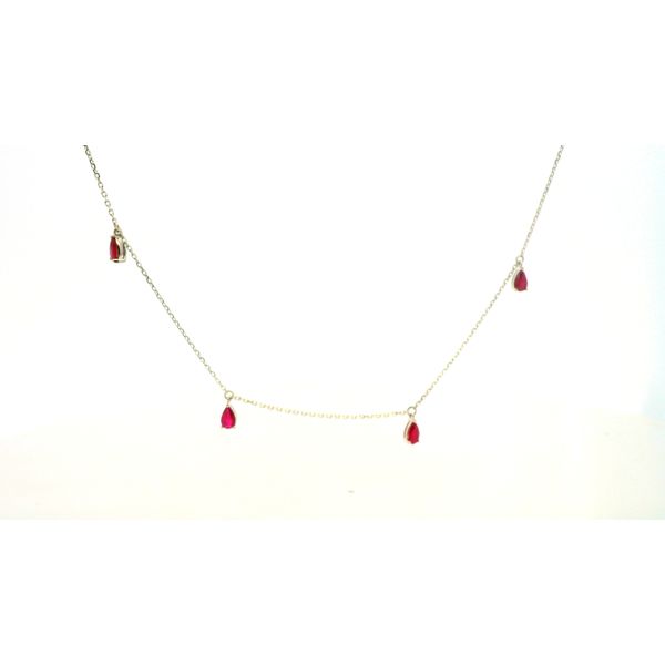 Colored Stone Necklace Albert's Jewelers Kingsland, GA