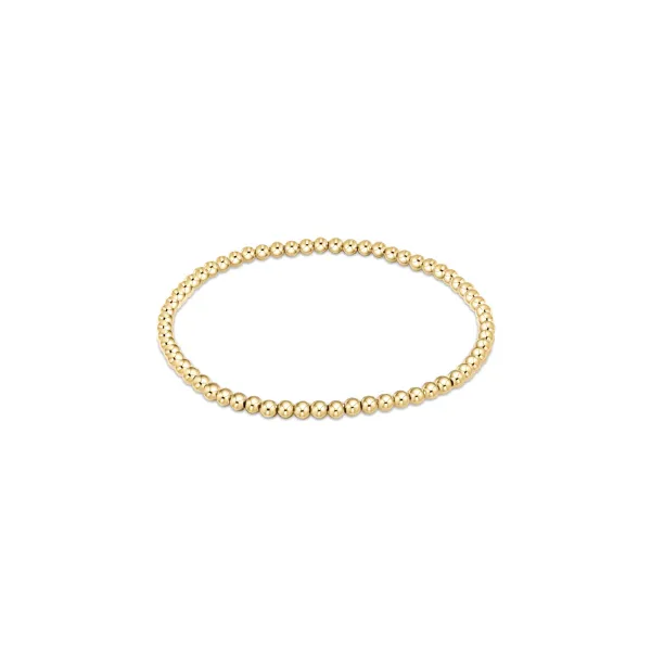 Classic Gold 3Mm Bead Bracelet Albert's Jewelers Kingsland, GA