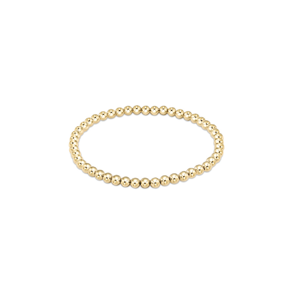 Classic Gold 4Mm Bead Bracelet Albert's Jewelers Kingsland, GA