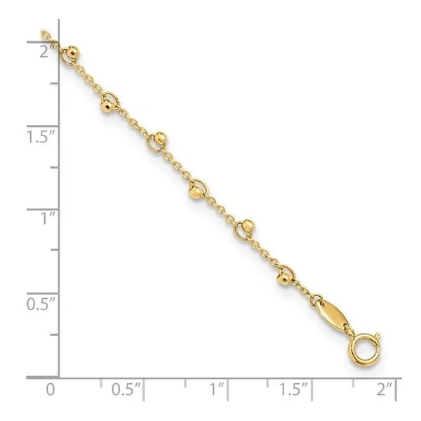 Gold Anklets Albert's Jewelers Kingsland, GA