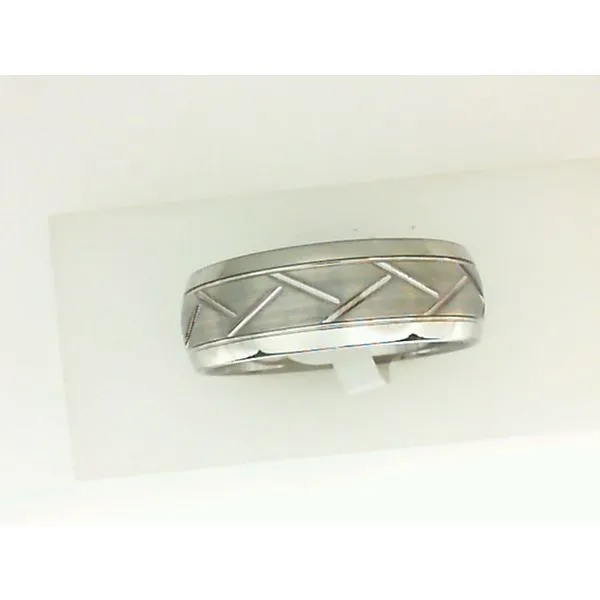 Tungsten Wedding Band Image 2 Albert's Jewelers Kingsland, GA