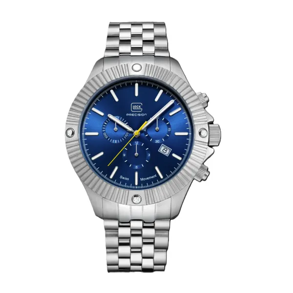 Gents Elegant Stainless Steel Glock Watch Albert's Jewelers Kingsland, GA