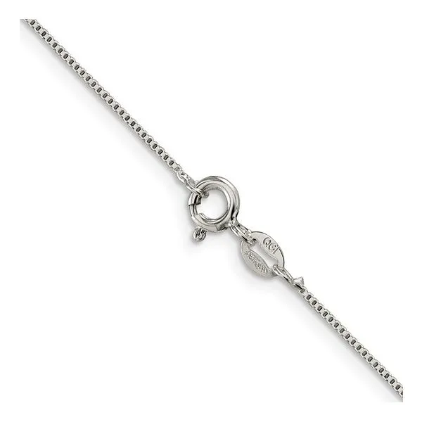STERLING SILVER .8MM BOX CHAIN, 20 Albert's Jewelers Kingsland, GA