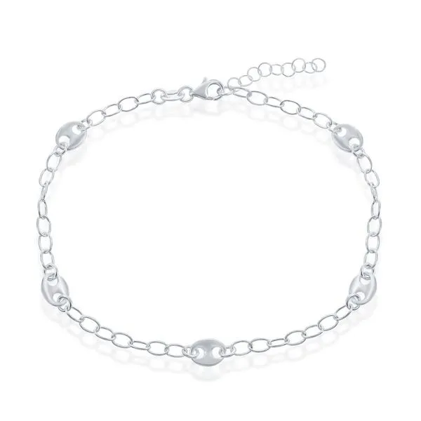 Silver Anklet Albert's Jewelers Kingsland, GA