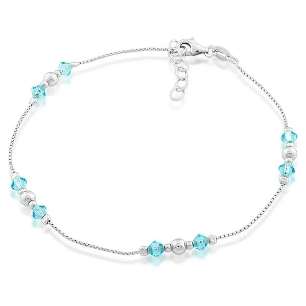 Silver Anklet Albert's Jewelers Kingsland, GA