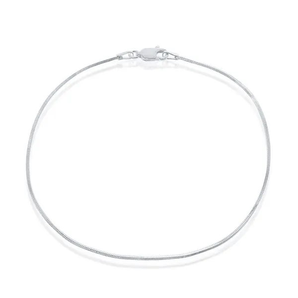 Silver Anklet Albert's Jewelers Kingsland, GA