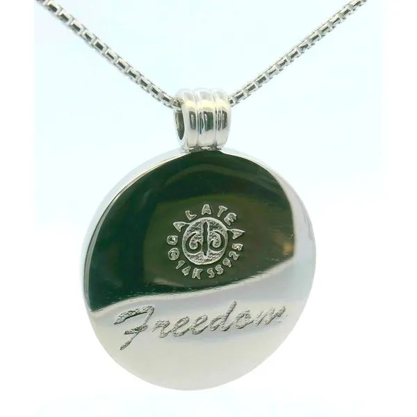 Ss/14Ky With 5.5Mm Fw Pearl, Mop, And Created Diamonds. W/ Chain Image 2 Albert's Jewelers Kingsland, GA
