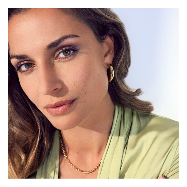 Classic hoops with a modern, golden glow! Image 2 Albert's Jewelers Kingsland, GA