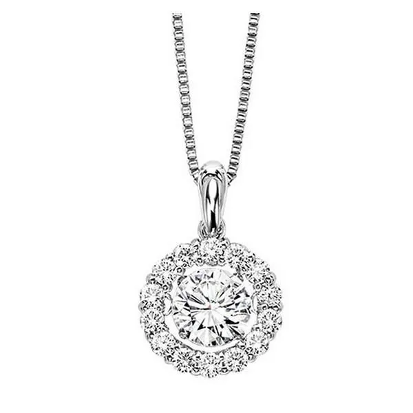 Beating Heart Diamond Necklace