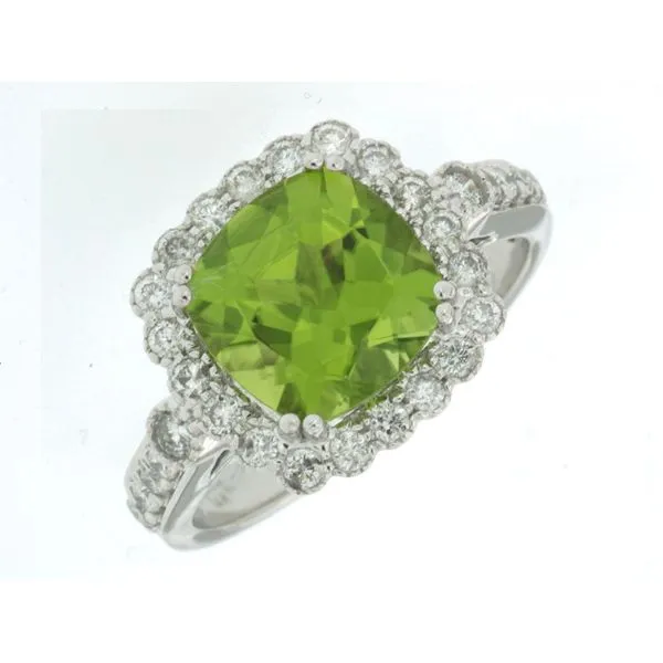 Colored Stone Womens Fashion Ring