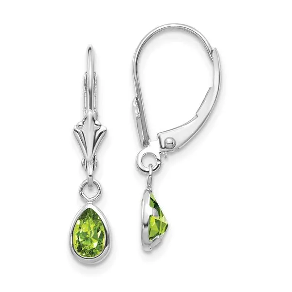 Colored Stone Earrings