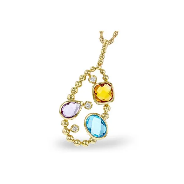 Colored Stone Necklace