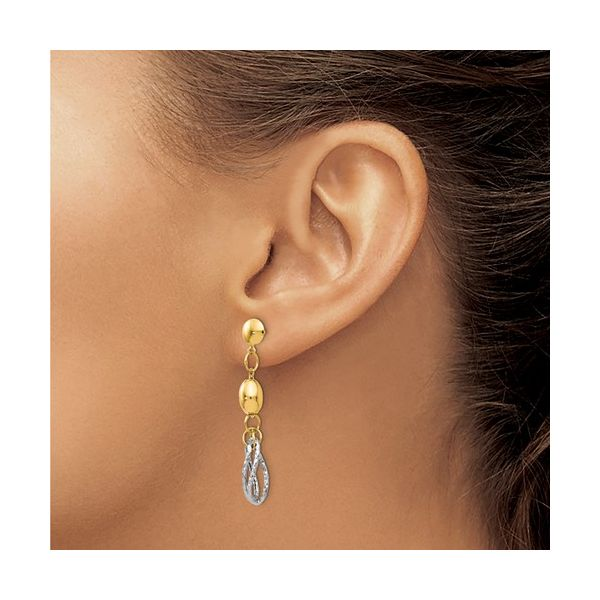 Gold Earrings Image 3 Alexander Fine Jewelers Fort Gratiot, MI