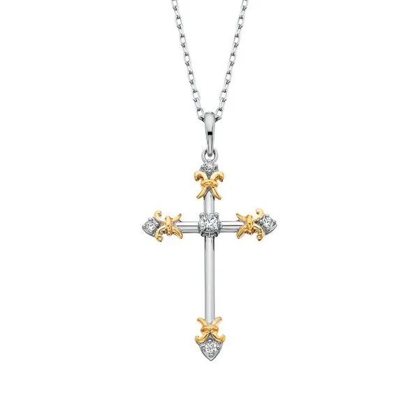 Silver Diamond Pendant Amos Jewelry Wray, CO