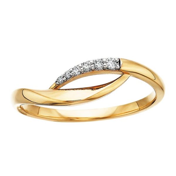 Silver Diamond Ring Amos Jewelry Wray, CO