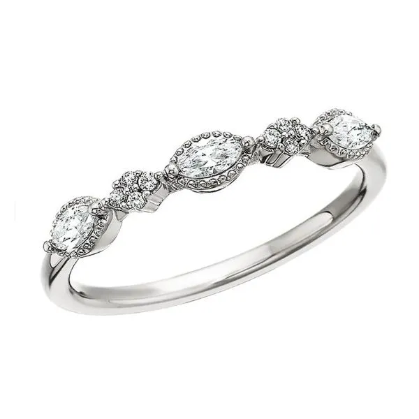 Silver Diamond Ring Amos Jewelry Wray, CO