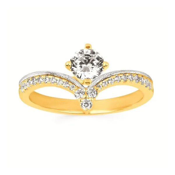 Ring Setting (No Center) Amos Jewelry Wray, CO