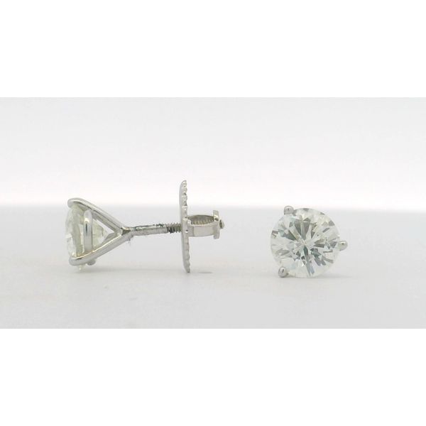 14KW Martini Set Natural Diamond Stud Earrings Amos Jewelry Wray, CO