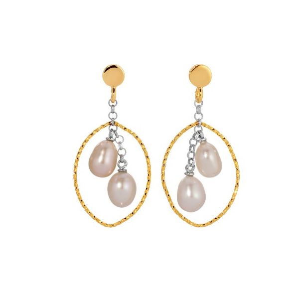 Freshwater Pearl Earrings in Sterling Silver Amos Jewelry Wray, CO