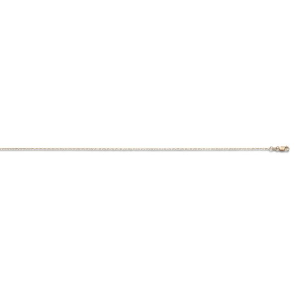 14KY Baby Diamond Cut Cable Chain .5mm 16